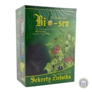 Bio-Herb Secret Sleep & Calm 40x3g Herbal Supplement for Better Sleep and Nervou — zdjęcie 1