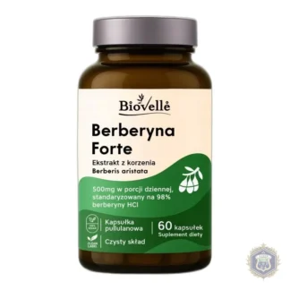 Berberine 500 mg Forte with Chromium METABOLISM WEIGHT LOSS DIABETES APPETITE — zdjęcie 1