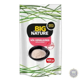 Big Nature Himalayan Pink Salt Fine 0.6 kg — zdjęcie 1