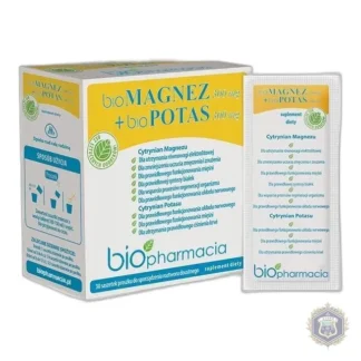 Biopharmacia bioMagnesium 300 mg + bioPotassium 300 mg — zdjęcie 1