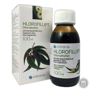 Chlorofilipt liquid extract of eucalyptus chlorophyll 100 ml — zdjęcie 1