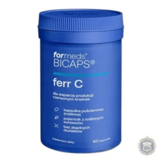ForMeds BICAPS Ferr C 60 capsules iron vitamin C — zdjęcie 1