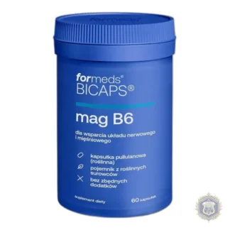 ForMeds Bicaps MAG B6 magnesium with vitamin B6 60 capsules — zdjęcie 1