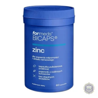 Formeds Bicaps Zinc 25 mg 60 capsules — zdjęcie 1