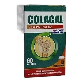 Gorvita Colacal Collagen with Calcium 60 Caps bones — zdjęcie 1