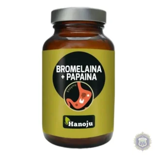 Hanoju Bromelain Papain 450 mg 90 Capsules — zdjęcie 1