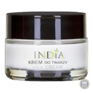 India Face Cream with Hemp Oil Day Night — zdjęcie 1