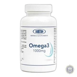 Jantar Omega 3 1000 mg 90 Capsules For Heart and Brain — zdjęcie 1