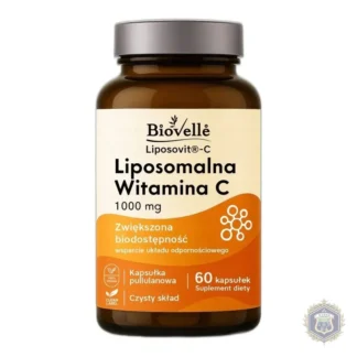 Liposomal Vitamin C 1000 mg 60 capsules increased bioavailability for immunity — zdjęcie 1