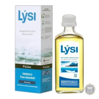 Lysi Icelandic Cod Liver Oil Natural 240 ml — zdjęcie 1
