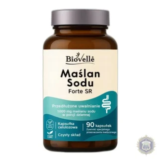 Sodium Butyrate Forte SR 1000 mg 90 capsules Healthy Intestines Micro Pellets IB — zdjęcie 1