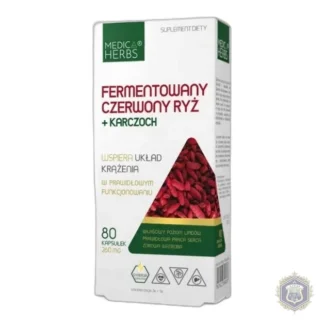 Medica Herbs Fermented Red Rice + Artichoke — zdjęcie 1