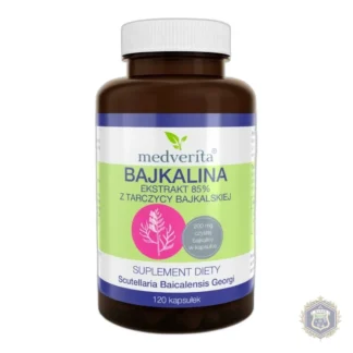 Medverita Bajkalina 85% Baikal Skullcap 120 Capsules — zdjęcie 1