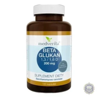 Medverita Beta Glucan 200 mg 120 capsules — zdjęcie 1