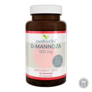 Medverita D-Mannose 500 mg 50 Capsules Urinary Bladder — zdjęcie 1
