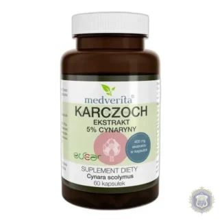 Medverita Artichoke Extract 5% with Cynarin 120 Capsules — zdjęcie 1