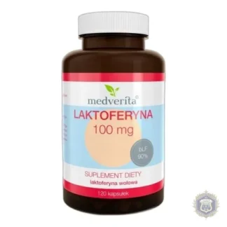 Medverita Lactoferrin 100 mg 120 capsules — zdjęcie 1
