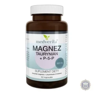 Medverita Magnesium Taurinate + P-5-P 50 capsules. — zdjęcie 1