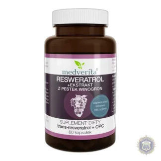 Medverita Resveratrol OPC 60 Grapeseed Capsules — zdjęcie 1