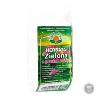 Natura Wita Green Tea With Rose Petals 100G — zdjęcie 1