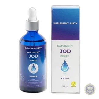 Natural Iodine FORTE 100 ML drops concentrate with minerals — zdjęcie 1
