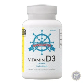 Navigator Vitamin D3 10 000 IU 365 capsules — zdjęcie 1