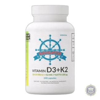Navigator Vitamin D3 10 000IU K2 240 Capsules — zdjęcie 1