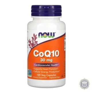 Now Foods Coenzyme Q10 30 mg 60 capsules — zdjęcie 1