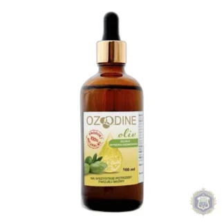 Ozodine Oliv 100 ml Ozonated olive oil with pipette — zdjęcie 1