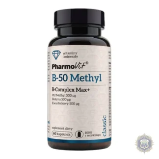 Pharmovit B-50 methyl B-Complex 60 capsules — zdjęcie 1