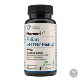 Pharmovit Folian 5 MTHF Methyl 600 mcg 60 caps — zdjęcie 1