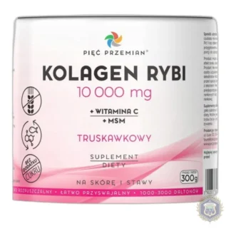 Five Transformations Fish Collagen Strawberry 300 g MSM — zdjęcie 1