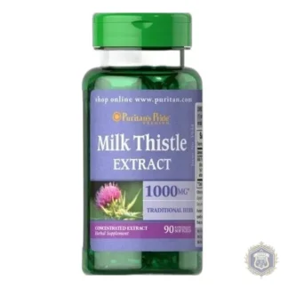 Puritans Pride Milk Thistle 1000 90 Capsules — zdjęcie 1