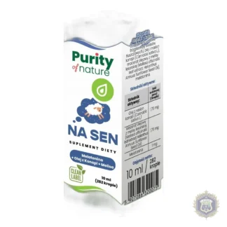 Purity of Nature For Sleep 10 ml - Falling Asleep, Peaceful Sleep, Melatonin — zdjęcie 1