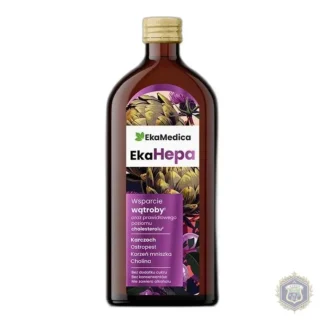 EkaMedica Milk Thistle Juice 500 ml, alcohol-free, sugar-free, preservative-free — zdjęcie 1