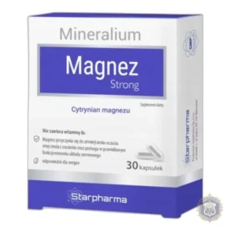 Starpharma Mineralium Magnesium Strong 30 capsules citrate — zdjęcie 1