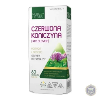 Dietary supplement Medica Herbs red clover 520 mg 60 capsules — zdjęcie 1