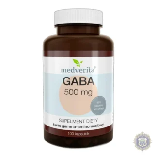 Dietary supplement Medverita GABA 500 mg capsules 100 pcs. — zdjęcie 1