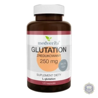 Dietary supplement Medverita Reduced Glutathione 250 mg 120 capsules — zdjęcie 1