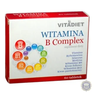 Dietary Supplement Vitadiet Vitamin B Complex, 60 tablets — zdjęcie 1