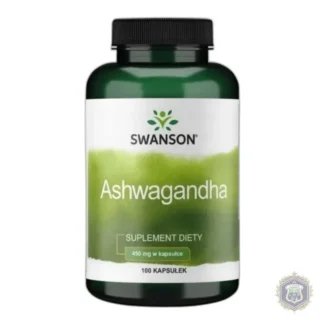 Swanson Ashwagandha 450mg 100 CAPS STRESS MEMORY — zdjęcie 1
