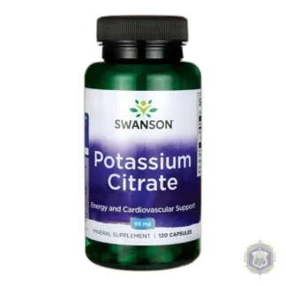 Swanson Potassium Citrate 99 Mg 120 Capsules — zdjęcie 1