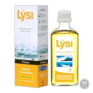 Icelandic Cod Liver Oil Lýsi Lemon-Flavored 240 ml — zdjęcie 1