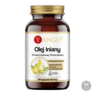 Yango Flaxseed Oil 60 Capsules — zdjęcie 1